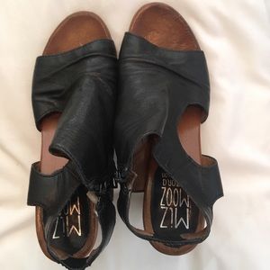 Miz Mooz Michelle heeled bootie sandals